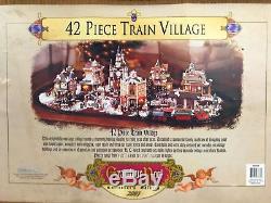 01 Grandeur Noel 42 Piece Train Christmas Village & Department 46 Trees