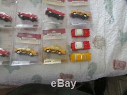 14 Car LOT Lemax Classic Car Village Accessory Battery Powered CARS VERY RARE