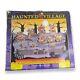 16 Piece Lighted Haunted Village Lighted Hand Painted Porcelain