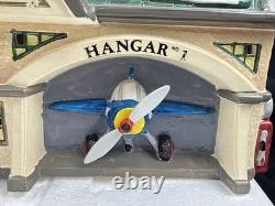 1992 Department 56 The Original Snow Village Airport Christmas Building #54399