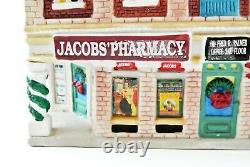 1992 Vintage Coca-Cola Town Square Collection Jacob's Pharmacy Christmas Village