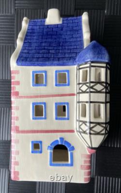 1994 Ursula Leyk Lichthaus German Tea Light HolderApotheke Shop withOriel Window