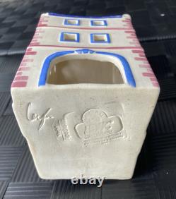 1994 Ursula Leyk Lichthaus German Tea Light HolderApotheke Shop withOriel Window