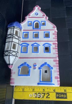 1994 Ursula Leyk Lichthaus German Tea Light HolderApotheke Shop withOriel Window