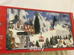 2000 Lemax Village Collection SKI GONDOLA Christmas, Winter, Snow, Skiing