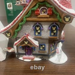 2003 Dept. 56 North Pole Series Mickey's North Pole Holiday House Retired with Box