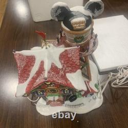 2003 Dept. 56 North Pole Series Mickey's North Pole Holiday House Retired with Box