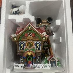 2003 Dept. 56 North Pole Series Mickey's North Pole Holiday House Retired with Box