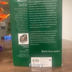 2003 Dept. 56 North Pole Series Mickey's North Pole Holiday House Retired with Box