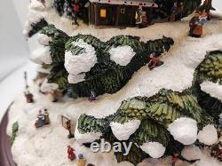 2004 Thomas Kinkade Village Christmas Illuminated Tree 15 Bradford Editions