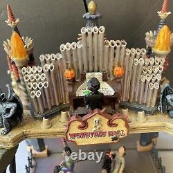 2005 Lemax Spooky Town Halloween Monsters Ball 54302 Animated with box WORKS