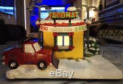 2007 TACOMAT Simpsons Hawthorne Christmas Village -Org Packaging WithCOA