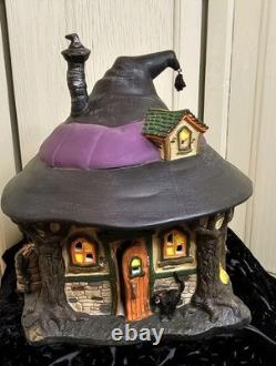 2012 Department 56 Halloween HILDA'S WITCH HAUNT House #4025341 Light Retired