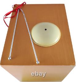 2012 Roman Animated Musical Christmas TV Moving Skaters & Winter Village Scene