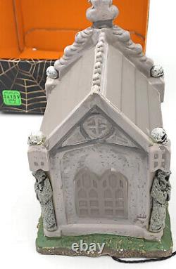 2013 Retired Lemax Spooky Town Haunted Crypt In The Box