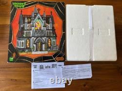 2016 Lemax Spooky Town All Hallows Cathedral RETIRED Lighted Building Rare New