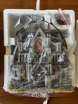 2016 Lemax Spooky Town All Hallows Cathedral RETIRED Lighted Building Rare New