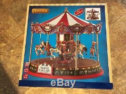 2018 LEMAX The Grand Carousel-Holiday Village-Train-Carnival