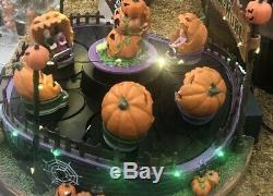 2019 LEMAX SPOOKYTOWN Village House PUMPKIN TILT-N-HURL Sights & Sounds