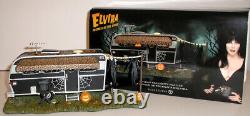 2022 Dept 56 Village Elvira's Celebrity Trailer Mistress Of The Dark Lighted