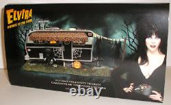2022 Dept 56 Village Elvira's Celebrity Trailer Mistress Of The Dark Lighted