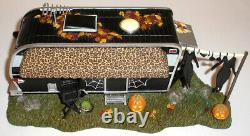 2022 Dept 56 Village Elvira's Celebrity Trailer Mistress Of The Dark Lighted