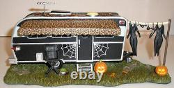 2022 Dept 56 Village Elvira's Celebrity Trailer Mistress Of The Dark Lighted