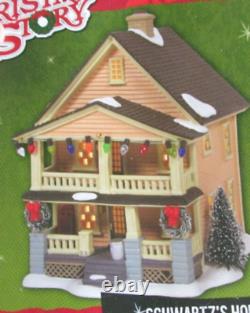 2022 Nib Dept 56 A Christmas Story Schwartz's House Lights Up