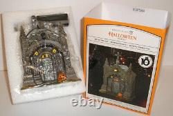 2023 Department 56 Halloween Village Rest In Peace Crypt Lighted! Brand New
