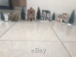 20 Items New In box Lemax Christmas Village- Sound- Lighted Building- Value $620