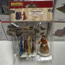 21 Vintage Liberty Falls Collection Set In Box With 3 Extras & 1 Lemax