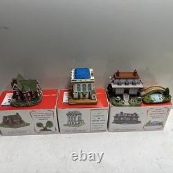 21 Vintage Liberty Falls Collection Set In Box With 3 Extras & 1 Lemax