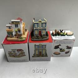 21 Vintage Liberty Falls Collection Set In Box With 3 Extras & 1 Lemax