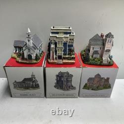 21 Vintage Liberty Falls Collection Set In Box With 3 Extras & 1 Lemax