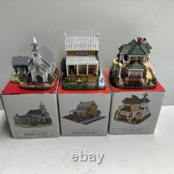 21 Vintage Liberty Falls Collection Set In Box With 3 Extras & 1 Lemax