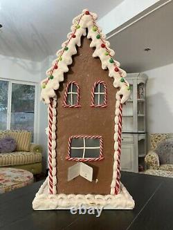 26 Huge LED Gumdrop Gingerbread House Battery light Candy Cane Clay dough xmas