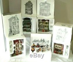 28+-dept 56-dickens Village Series Buildings-heritage-christmas-new England-lot