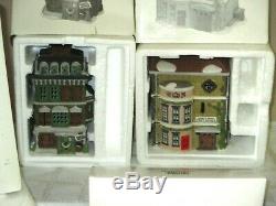 28+-dept 56-dickens Village Series Buildings-heritage-christmas-new England-lot