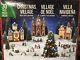 30 Piece Christmas Village with LED Lights and Music Plays 8 Tunes Free Shipping