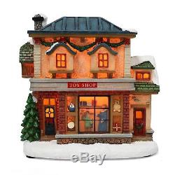 30 Piece LED Christmas Village Set Musical Festive Home Holiday Decor Figurines