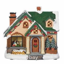 30-piece Holiday Village Set, Christmas Holiday Decor