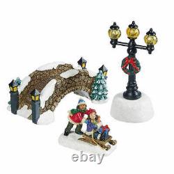 30-piece Holiday Village Set, Christmas Holiday Decor