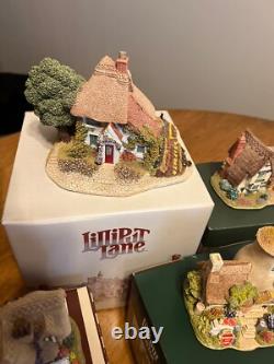 36 Lilliput Lane cottages IN boxes WITH deeds mint condition