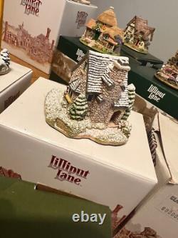 36 Lilliput Lane cottages IN boxes WITH deeds mint condition