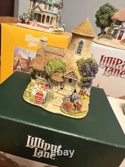 36 Lilliput Lane cottages IN boxes WITH deeds mint condition