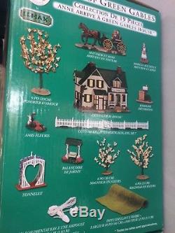 4 Sets Lemax Anne of Green Gables Train Station School Barns House. 2002. New