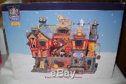 #6344 LEMAX Carole Towne 2005 Tinkertown Toy Factory Lighted Porcelain House