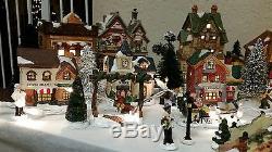 70 Piece Beautiful Lighted Victorian Christmas Village Set