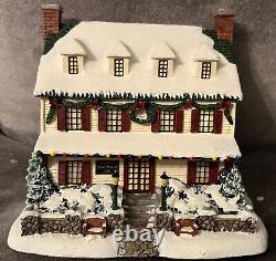 8 Piece Thomas Kinkade Hawthorne Village Christmas with COA no lights/box