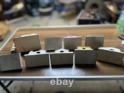 9 Vintage Christmas Cardboard Putz Houses made in Japan